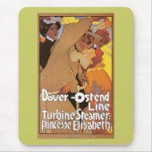 Dover-Ostende-Linie Mousepad (Vorne)