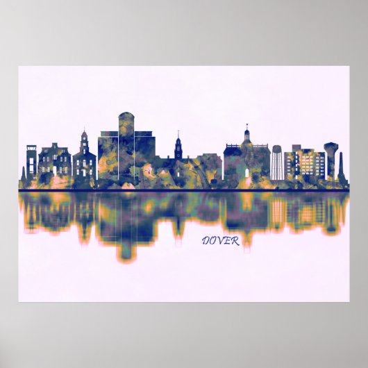 Dover Skyline Poster (Vorne)