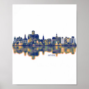 Dover Skyline Poster