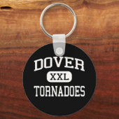 Dover - Tornadoes - Obere Schule - Dover Ohio Schlüsselanhänger (Vorderseite)