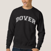 DOVER University Style Sweater America Uni Sweatshirt (Vorderseite)