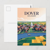 Dover USA Postkarte (Vorne/Hinten)