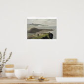 Dover, von Shakespeares Cliff, von 'A Voyage Ar Poster (Küche)
