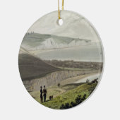 Dover, von Shakespeares Klippe, von 'einer Reise Keramik Ornament (Links)