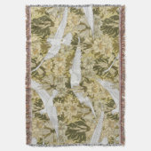 Doves and Lilies, Floral & Birds Art Nouveau Decke (Vorderseite Vertikal)