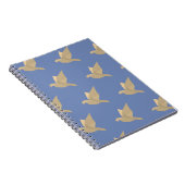 Doves, Birds Flying Art-Notebook Notizblock (Rechte Seite)