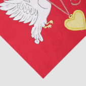 Doves des Papiers der Liebe Seidenpapier (Ausschnitt)