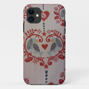Doves & Hearts — Pennsylvania Dutch Style Case-Mate iPhone Hülle