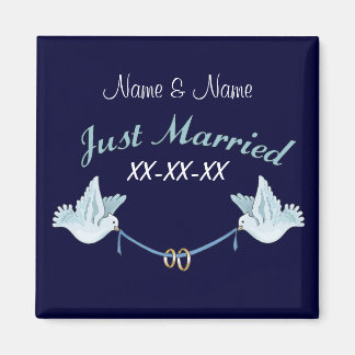 Doves Just verheiratet Magnet