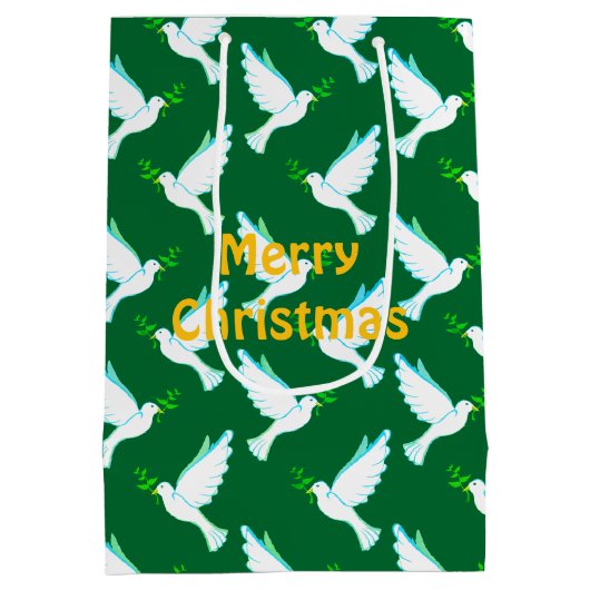 Doves Mittlere Geschenktüte (Rückseite)