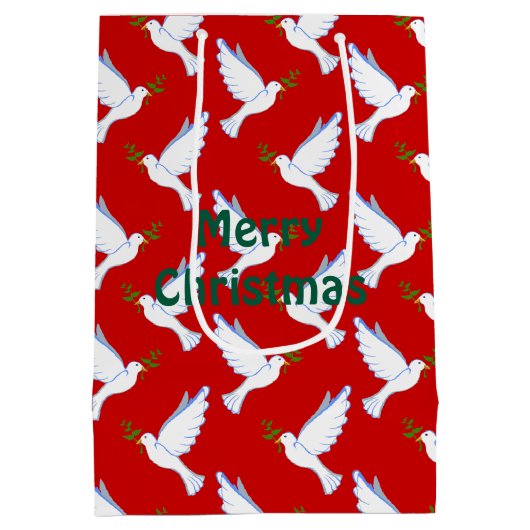 Doves Mittlere Geschenktüte (Rückseite)