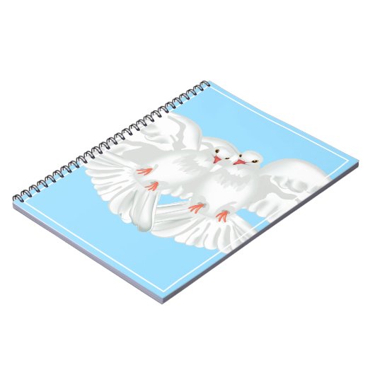 Doves-Notebook Notizblock (Linke Seite)