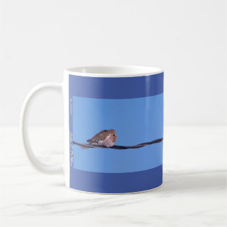 Doves on a Wire - Tasse