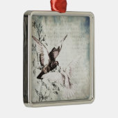 Doves Ornament Aus Metall (Rechts)