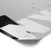 Doves over Manhattan Poster (Ecke)