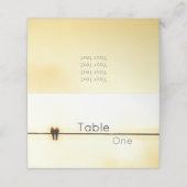 Doves Platzkarte (Außenseite Aufgefaltet)