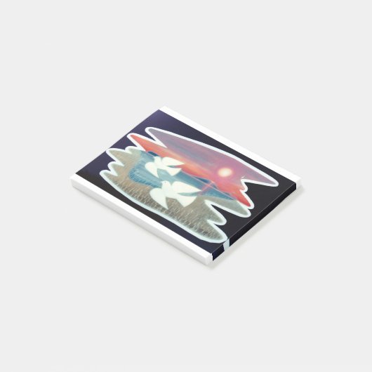 Doves Post-it Klebezettel (angewinkelt)