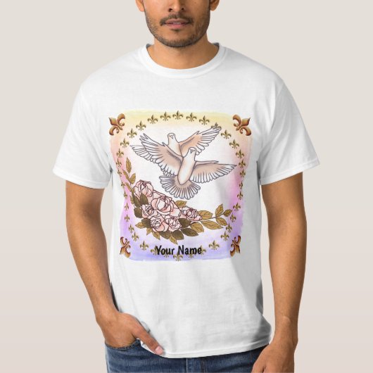 Doves Rose T - Shirt (Vorderseite)