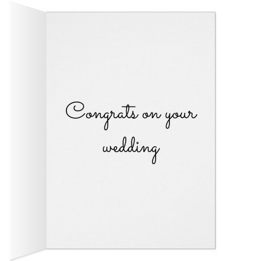 Doves Wedding Glückwunschs (Innen (Rechts))