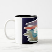 Doves Zweifarbige Tasse (Links)