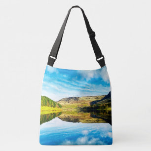 Dovestone Reservoir im Winter Tasche