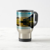Dovestone Reservoir im Winter Tasse (VorderseiteRechts)