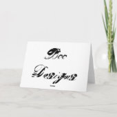 Dovima Karte (Rückseite)