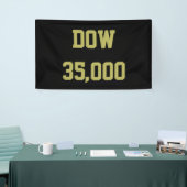 Dow 35000 Stock Market Celebration Banner (Messeveranstaltung)