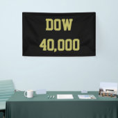 Dow 40000 Stock Market Celebration Banner (Messeveranstaltung)