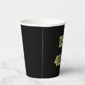 Dow 40000 Stock Market Celebration Pappbecher (Rechts)