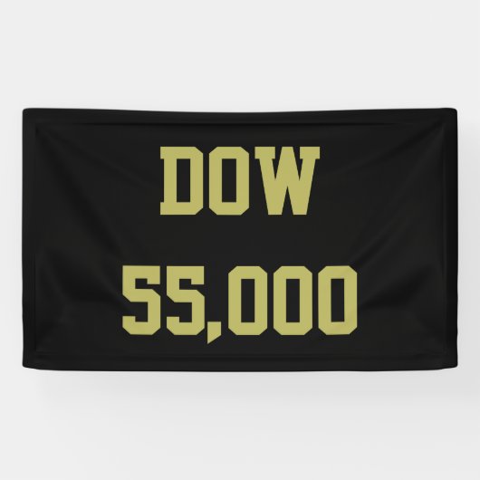 Dow 55.000 Börsenfeier Banner (Horizontal)