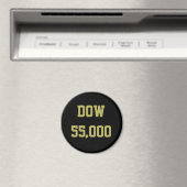 Dow 55.000 Börsenfeier Magnet (In Situ (Geschirrspüler))