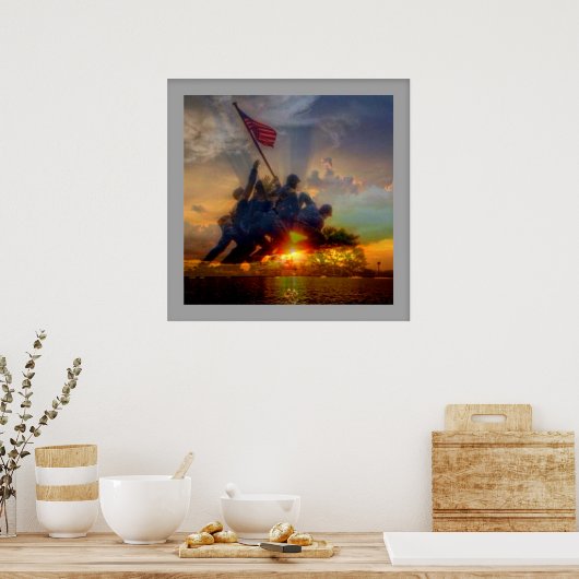 Dow Jima Poster (Küche)