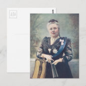 Dowager Kaiserin Frederick von Deutschland Postkarte (Vorne/Hinten)