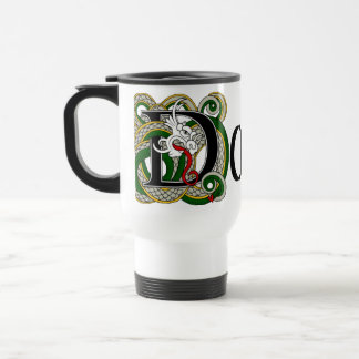 Dowd keltische Drache-Reise-Tasse Reisebecher