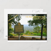 DOWDELL'S KNOB - F.D. Roosevelt Staat Park Postkarte (Vorne/Hinten)