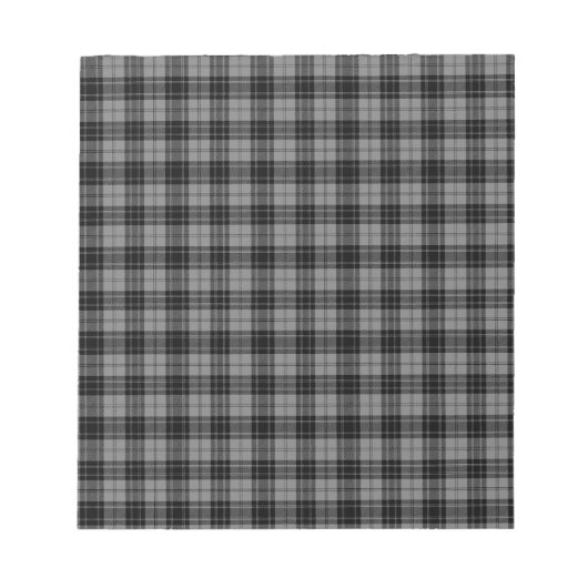 Dowglass Tartan Notizblock (Vorderseite)