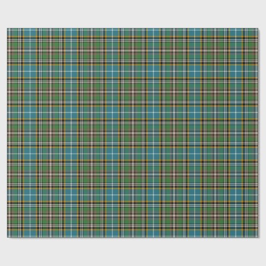 Dowling Clan Tartan Irish Kariert Pattern Geschenkpapier (Flach)