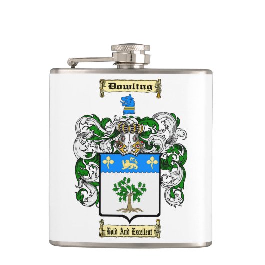 Dowling (irisch) flachmann (Vorderseite)