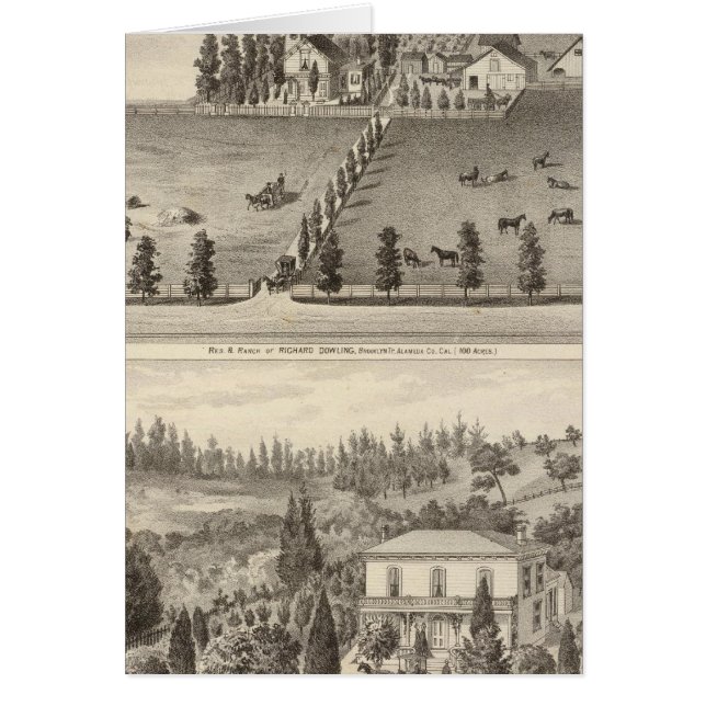 Dowling, Residenzen in Marston (Vorne)