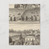 Dowling, Residenzen in Marston Postkarte (Vorderseite)