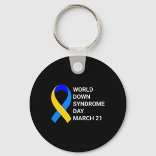 Down Awareness Syndrom - World Down Syndrom Schlüsselanhänger