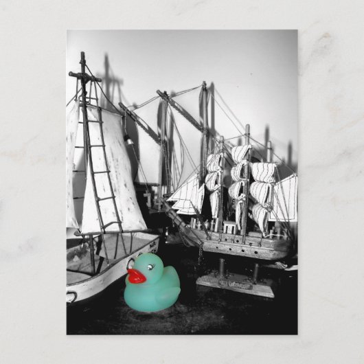 "Down by the Seaside"-Postkarte Postkarte (Vorderseite)