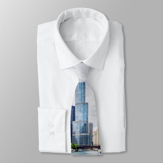 Down Chicago River Neck Tie Krawatte (Gebunden)