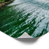 Down Chicago River Poster (Ecke)