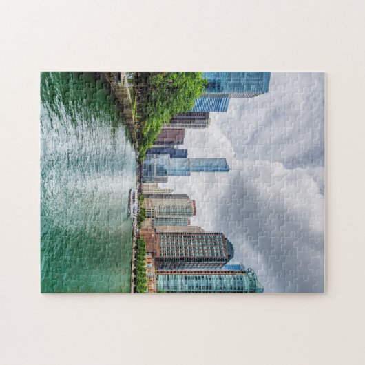 Down Chicago River Puzzle (Horizontal)