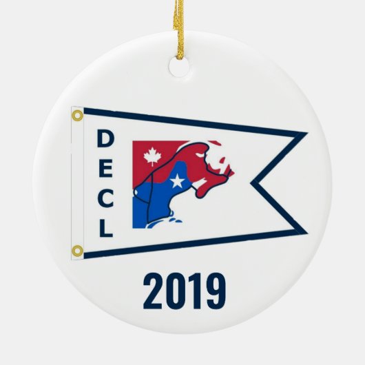 Down East Cruisers Loop (Weiß, 2019) Ornament (Hinten)