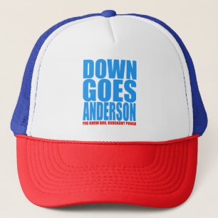 Down Goes Anderson Truckerkappe