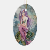 Down in Atlantis - Mermaid Onement Keramikornament (Rechts)