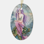Down in Atlantis - Mermaid Onement Keramikornament (Links)